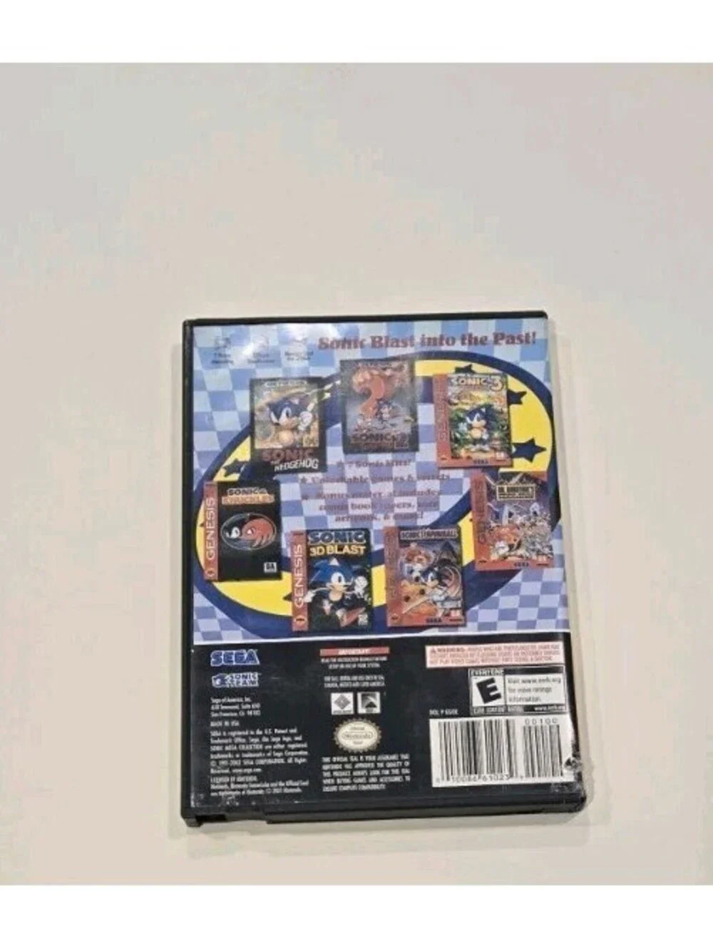 Sonic Mega Collection Nintendo Gamecube Player's Choice Complete TESTED